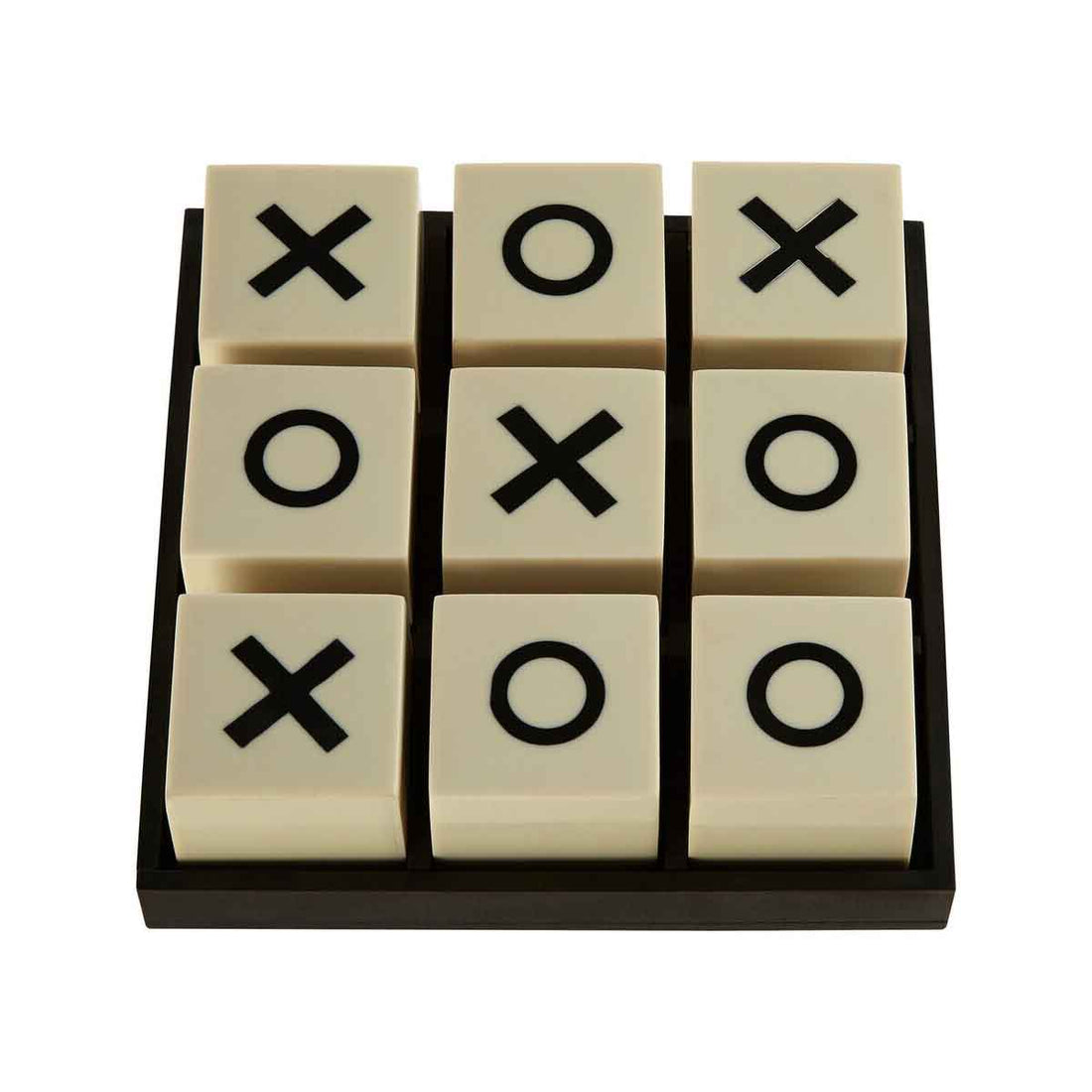 Churchill Games Small White and Black Noughts &amp; Crosses Game