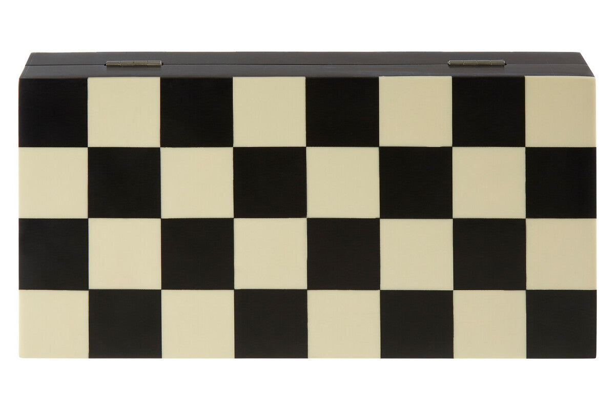 Churchill Games Black And White Foldable Chess Set