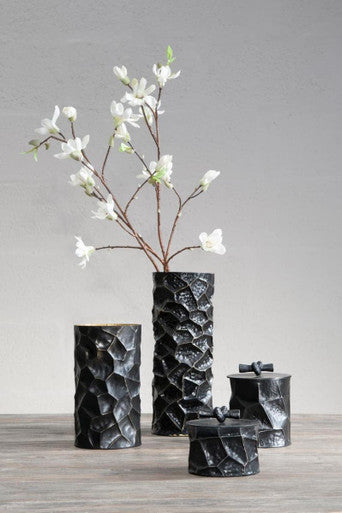 Akola Small Trinket Box In Black And Gold