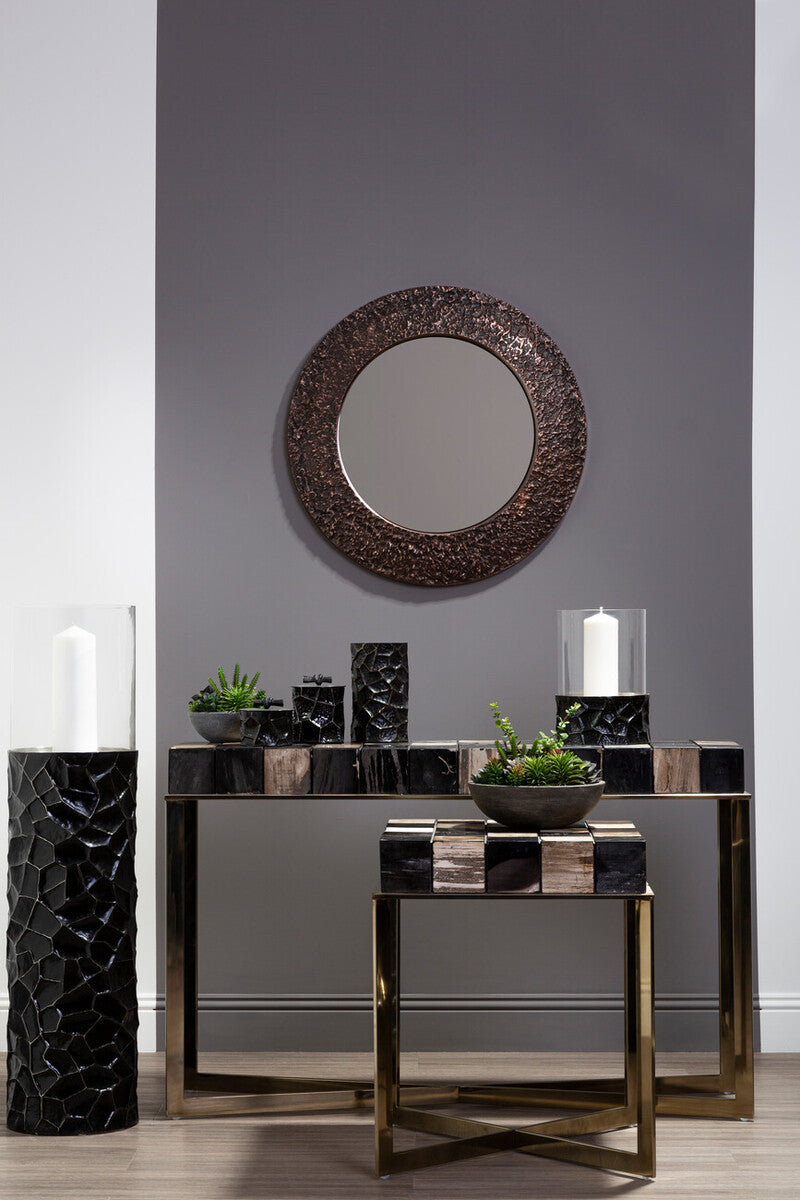 Akola Black and Gold Small Trinket Box