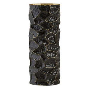 Akola Black and Gold Large Vase