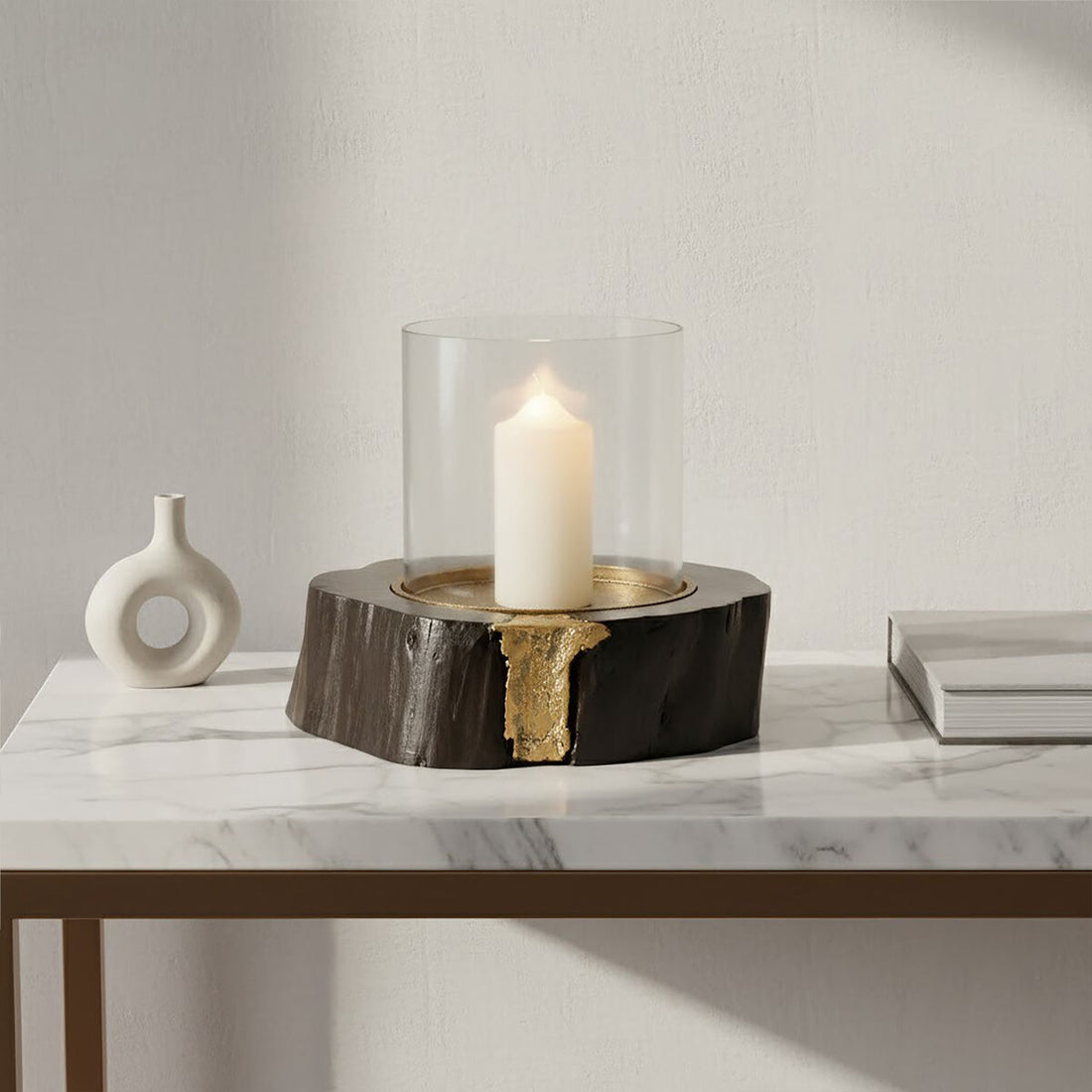 Asamra Large Hurricane Candle Holder