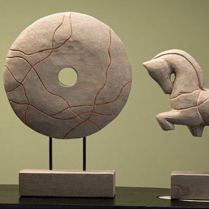 Round Wooden Sculpture | Vena