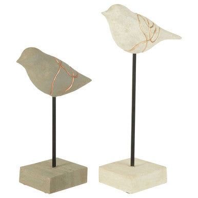 Vena Set Of Two Bird Sculptures - Image 5
