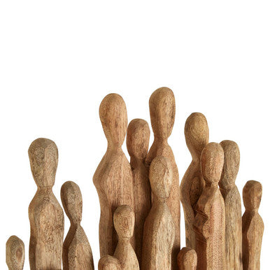 Fidra Unity Mango Wood Sculpture - Image 6