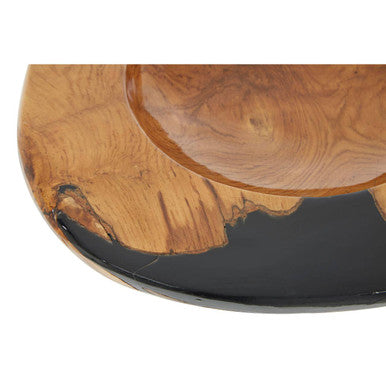 Surak Teak Wood &amp; Resin Bowl