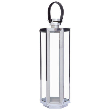 Herber Medium Silver Finish Lantern