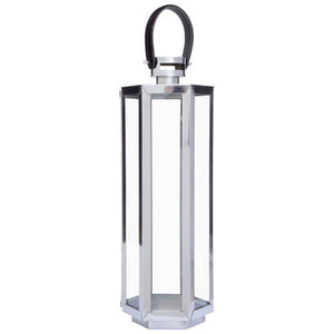 Herber Medium Silver Finish Lantern
