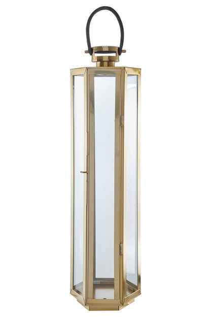 Herber Small Gold Finish Lantern