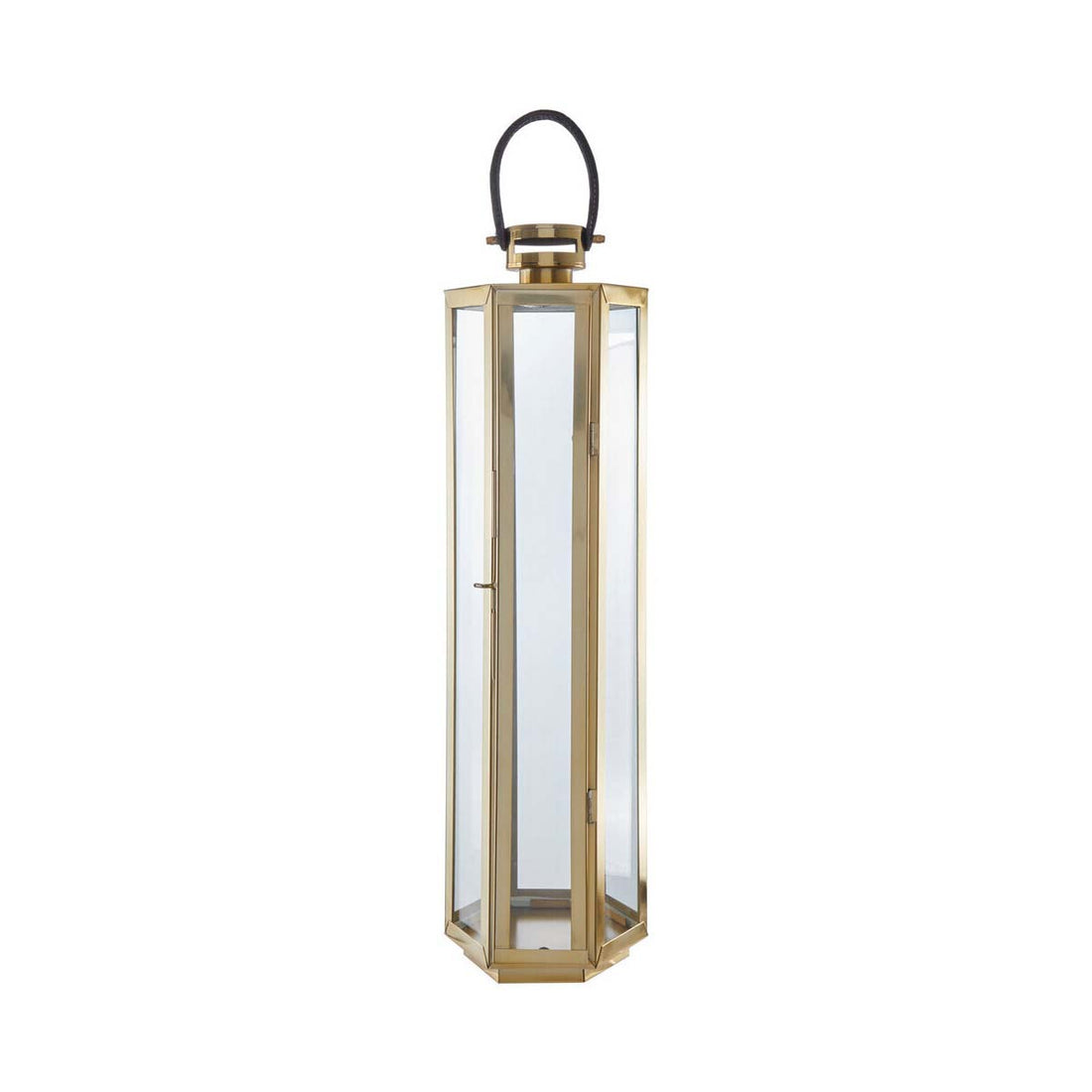 Herber Large Gold Finish Lantern