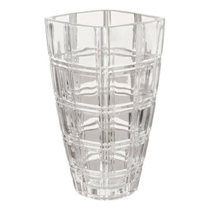 Savita Vase with Grid Pattern