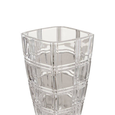 Savita Vase with Grid Pattern