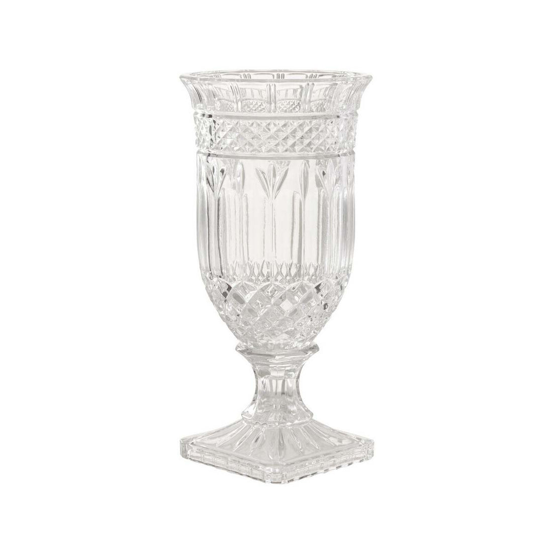 Savita Footed Vase with Square Base
