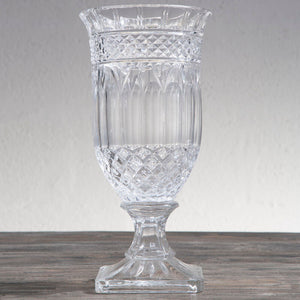 Savita Footed Vase with Square Base