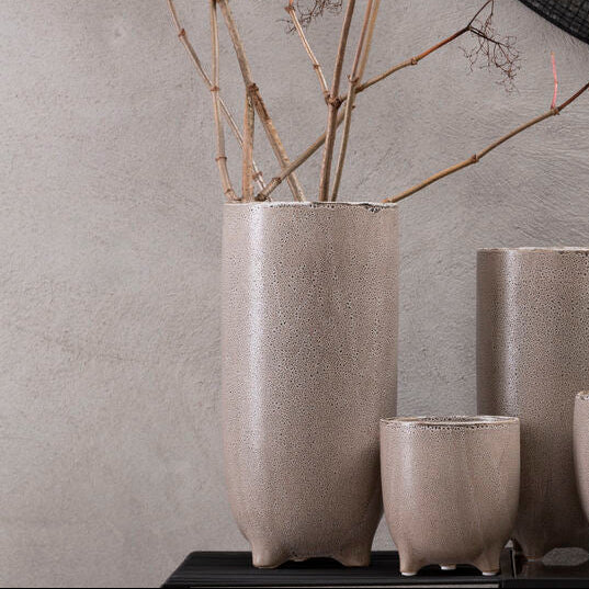 Calcita Natural Speckled Small Vase