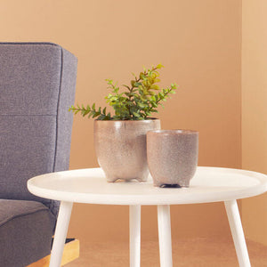 Natural Speckled Small Planter | Calcita