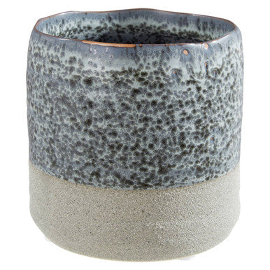 Caldera Grey Speckled Small Planter