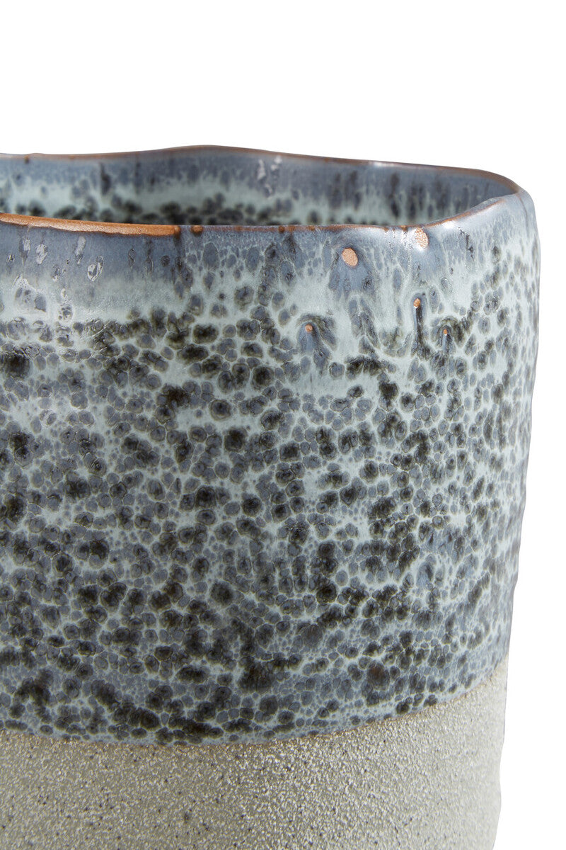Caldera Grey Speckled Small Planter