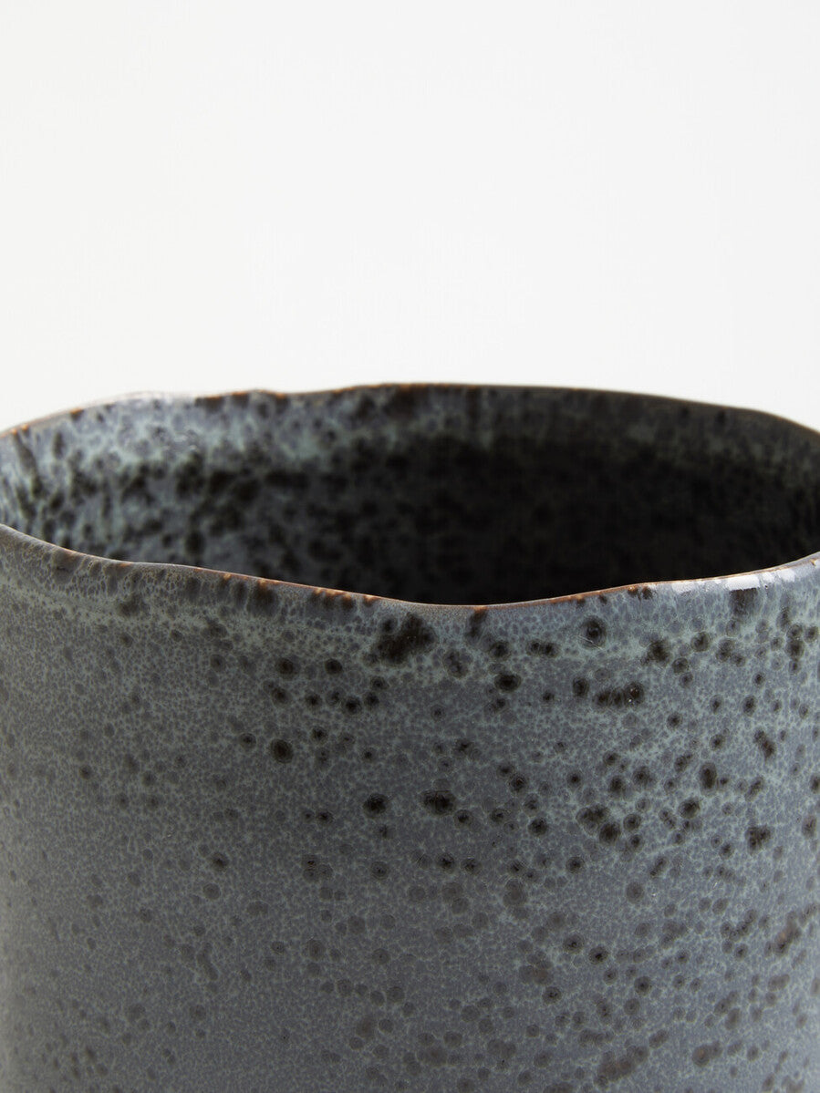 Caldera Grey Speckled Small Planter