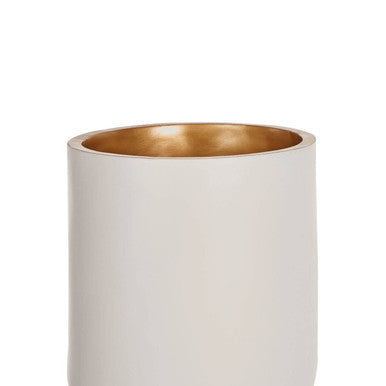 Darnell Small White Planter
