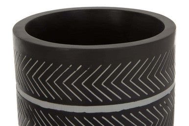 Darnell Small Chevron Planter