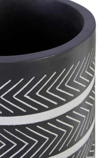 Darnell Large Chevron Planter