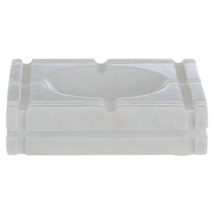 Kira White Marble Ashtray