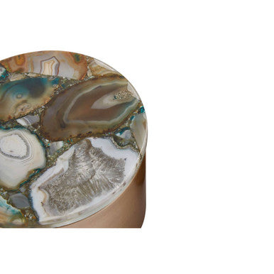 Bowerbird Small Trinket Box with Agate - Image 7