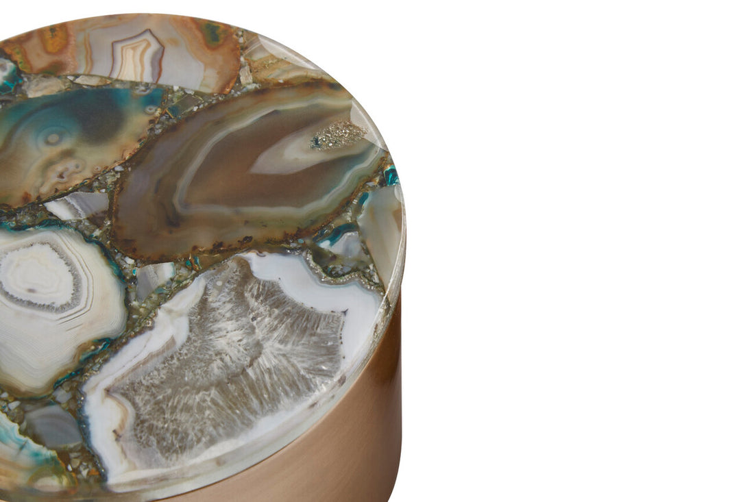 Bowerbird Large Trinket Box with Agate - Image 4