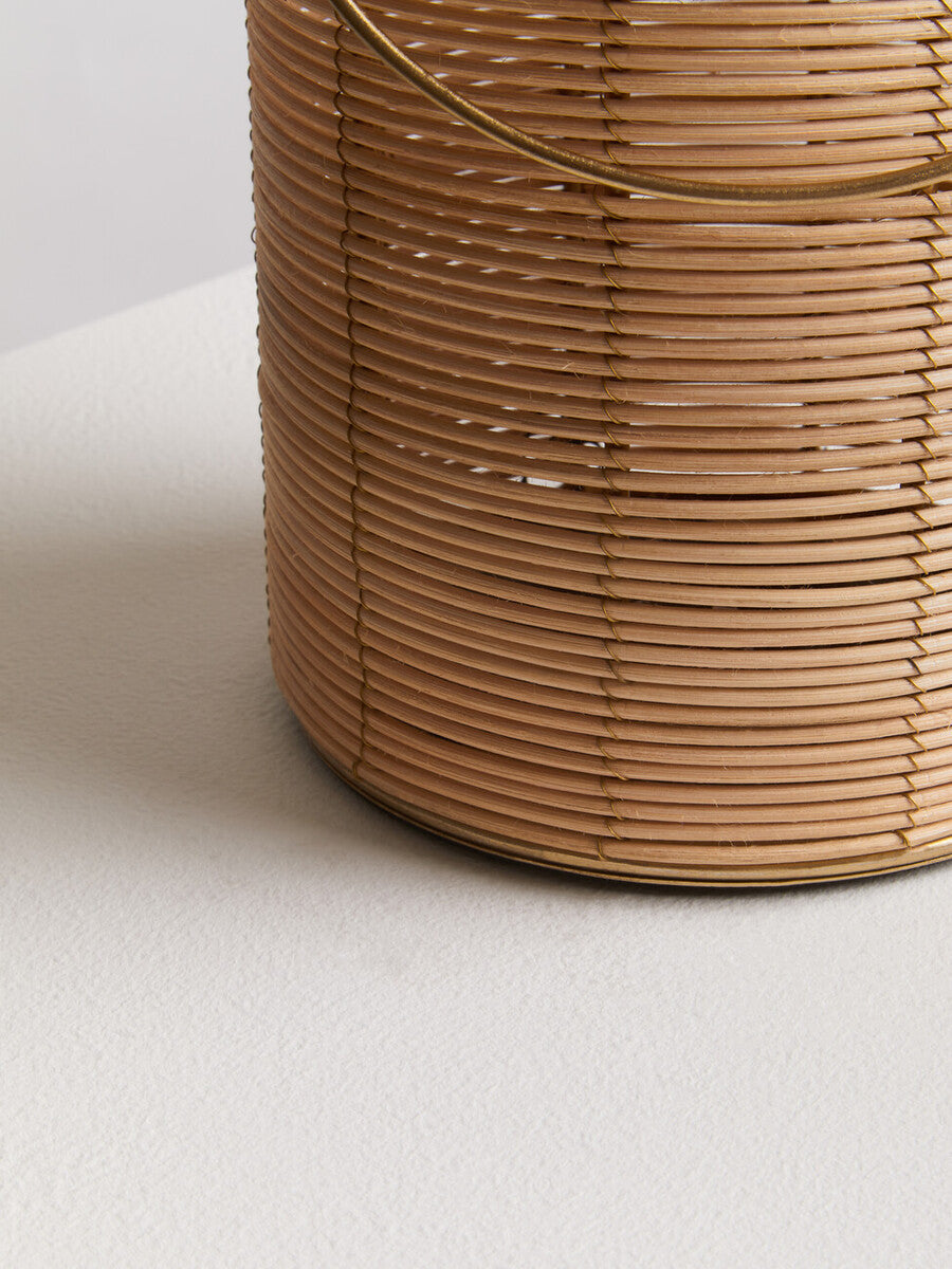 Malacca Medium Hurricane Candle Holder