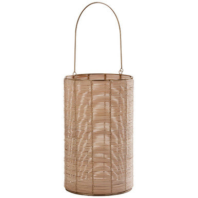 Malacca Large Hurricane Candle Holder