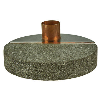 Pedra Lava Stone Candle Holder