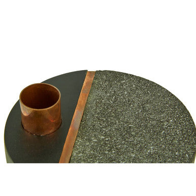 Pedra Lava Stone Candle Holder