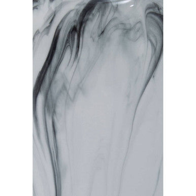 Marmo Grey and White Marble Effect Small Ceramic Jar - Image 4