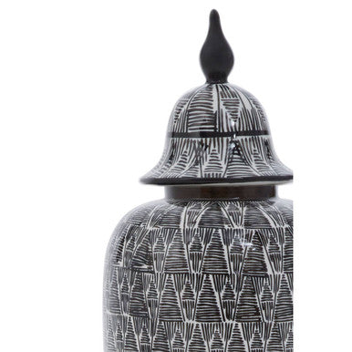 Punto Large Ceramic Jar