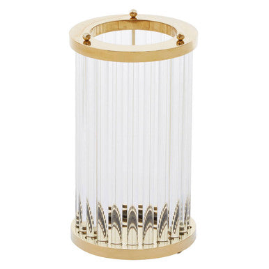 Franklin Large Gold Finish Candle Holder