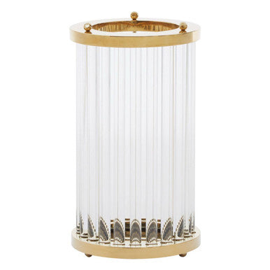 Franklin Large Gold Finish Candle Holder