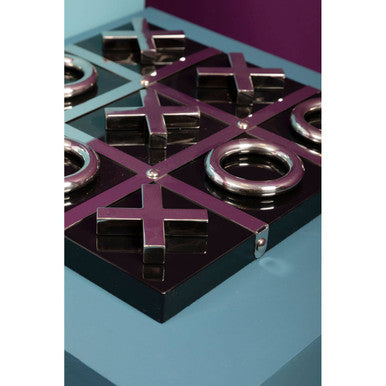 Flos Black And Silver Tic Tac Toe Game - Image 4