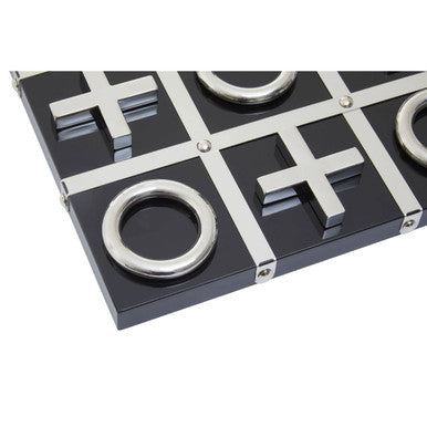 Flos Black And Silver Tic Tac Toe Game - Image 8