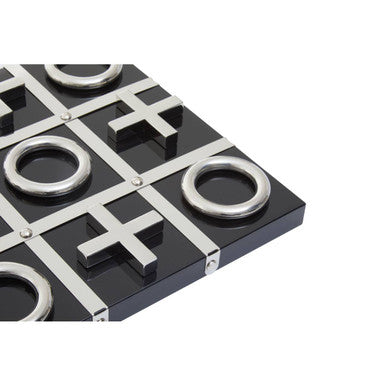 Flos Black And Silver Tic Tac Toe Game - Image 9