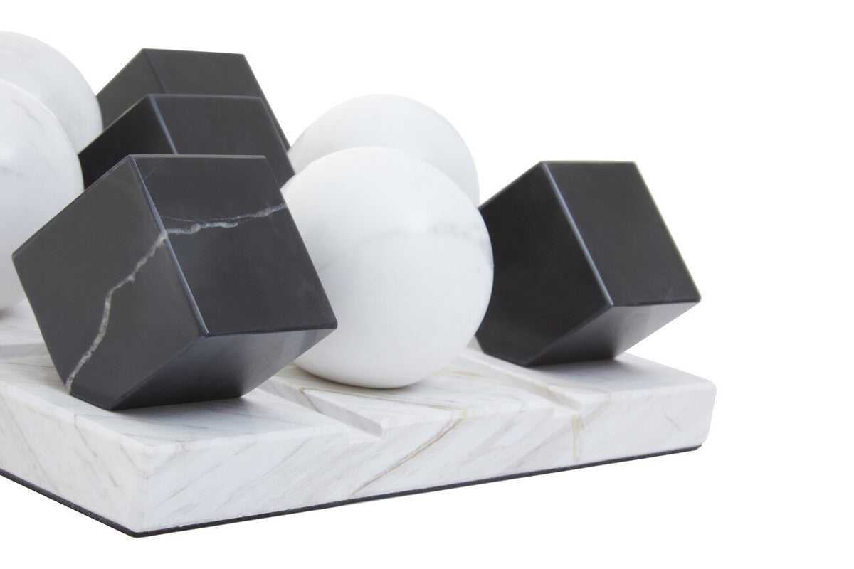 Flos Black And White Tic Tac Toe Game - Image 7