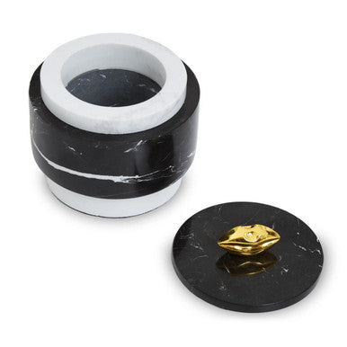 Flos Black Marble Storage Jar - Image 7