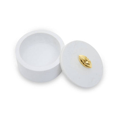 Flos White Marble Storage Jar - Image 8