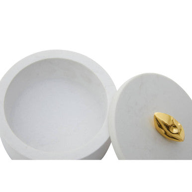 Flos White Marble Storage Jar - Image 10