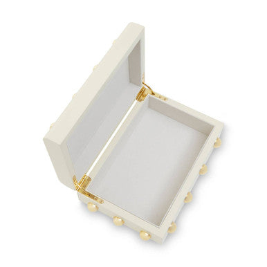 Frida Small Cream and Gold Trinket Box - Image 10