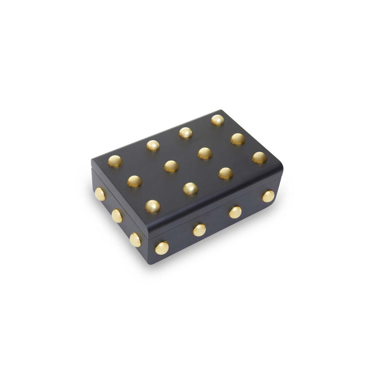 Frida Black Finish Large Trinket Box