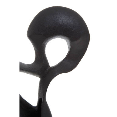 Mirano Black Finish Knot Sculpture - Image 8
