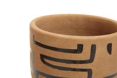 Barren Hand Painted Earthenware Planter - Image 8