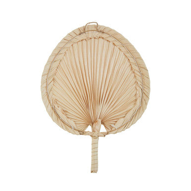 Balta Small Natural Palm Leaf Fan