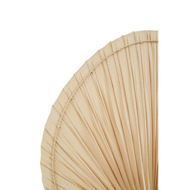 Balta Small Natural Palm Leaf Fan
